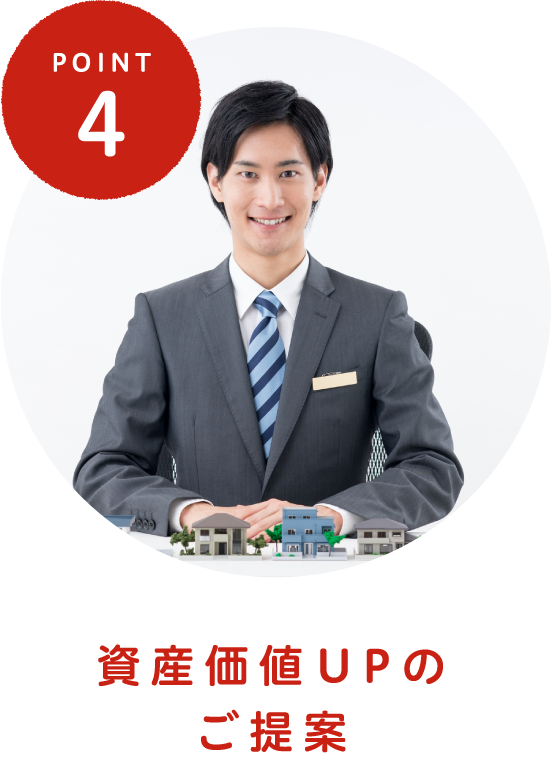 POINT4 資産価値UPのご提案